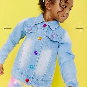 Crystal Rain Denim Jacket